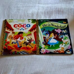 Set of 2 a little golden book